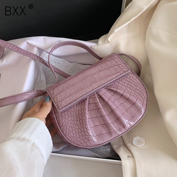 

bxx] mini stone pattern pu leather crossbody bags for women 2020 female summer totes lady handbags simple shoulder bag hm131