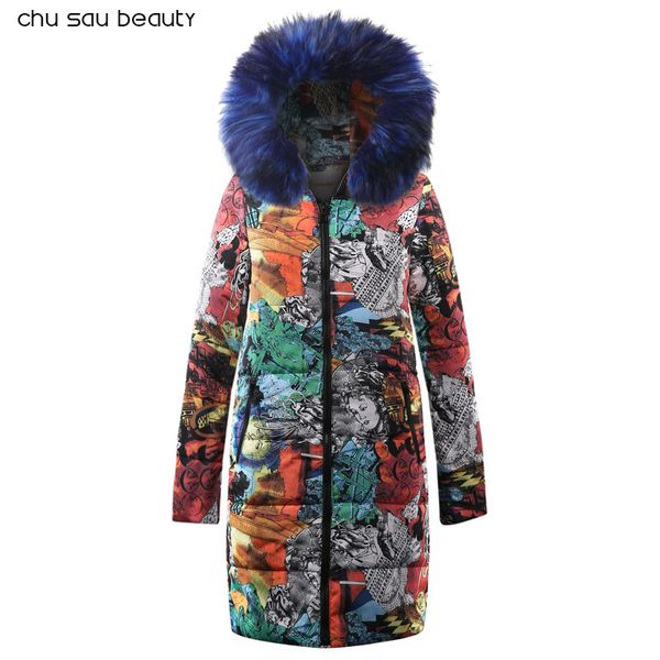 

new fashion winter women jacket coat faux fur collar women parkas brand womens cotton padded jacket cy1629bk, Black