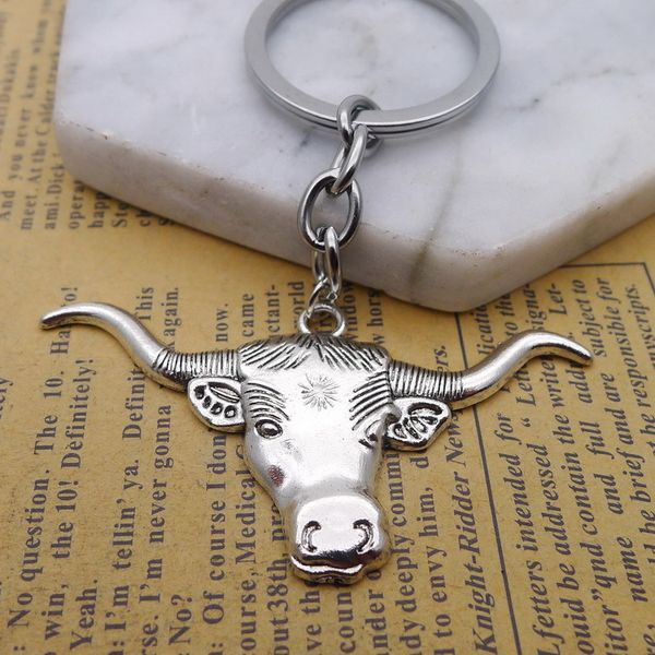 

alloy tuba oxhead key pendant buckle ancient silver ornaments parts, Slivery;golden