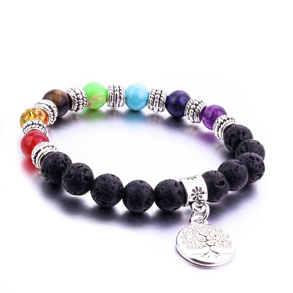 

3 ил пѬиѬоднй 8 мм лава камен дѬево жизни 7 акѬа биеѬ бѬале diy аѬомаеѬапи, Black