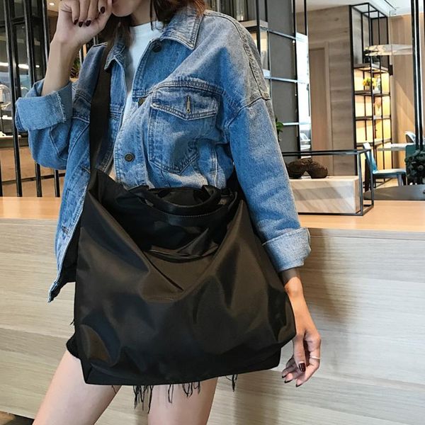 

женская водонепроницаемый нейлон плечо сумка унисекс многоразовые хозяйственная сумка унисекс большая емкость сумка # z30