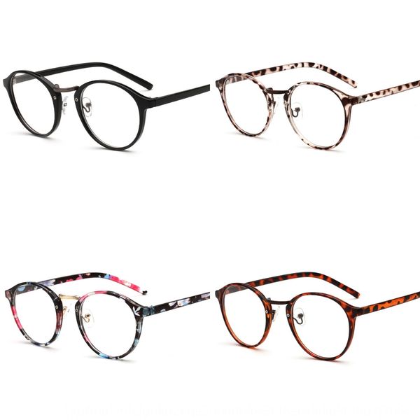 

round ayomi ultra light myopia frame b- 066 full myopia glasses frame artistic plain glasses, Silver