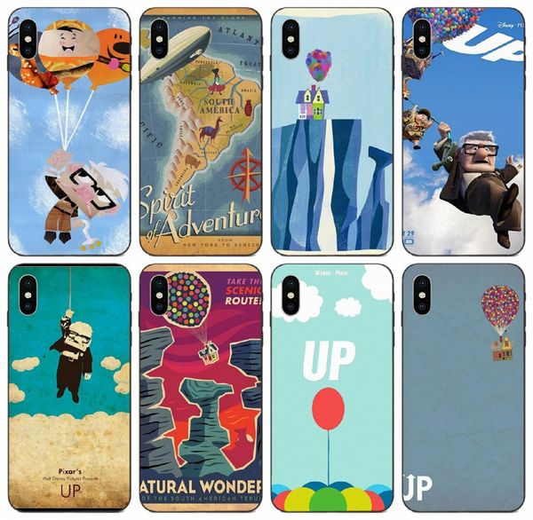 

[tongtrade] pixar up movie case for apple iphone 11 pro x xs max 8p 7p 6p galaxy m10 m20 m30 m30s m40 honor 8c 8s htc one a9 soft tpu case