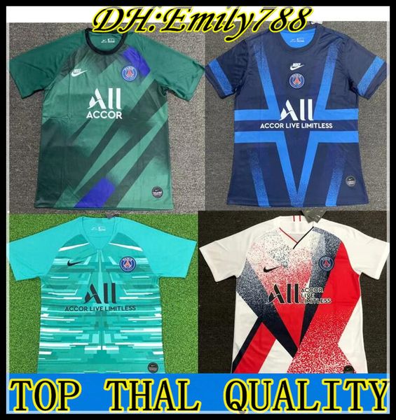

19 20 psg training suit soccer sports jersey 2019 2020 paris mbappe cavani icardi goalkeeper football shirt, Black;yellow
