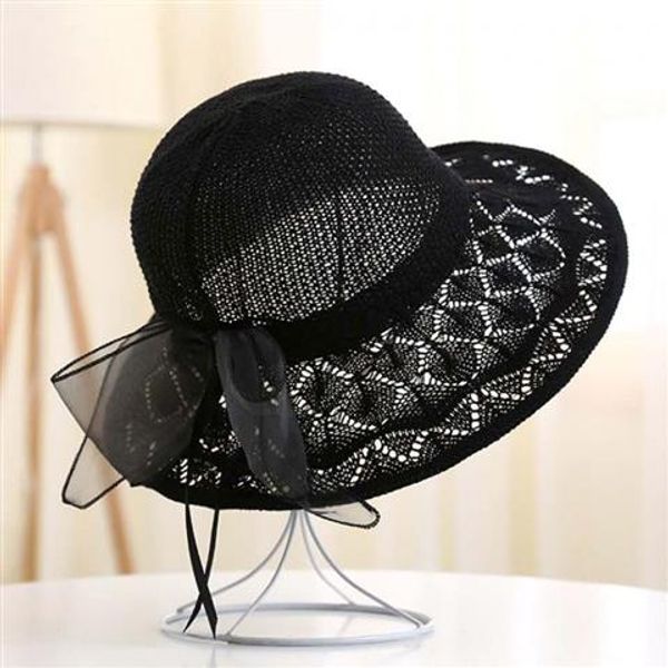 

защита от солнца солнцезащитный козырек шляпа летом корейской версии складной пляж солнца прохладно шляпа весной и осенью соломенная шляпа, Blue;gray