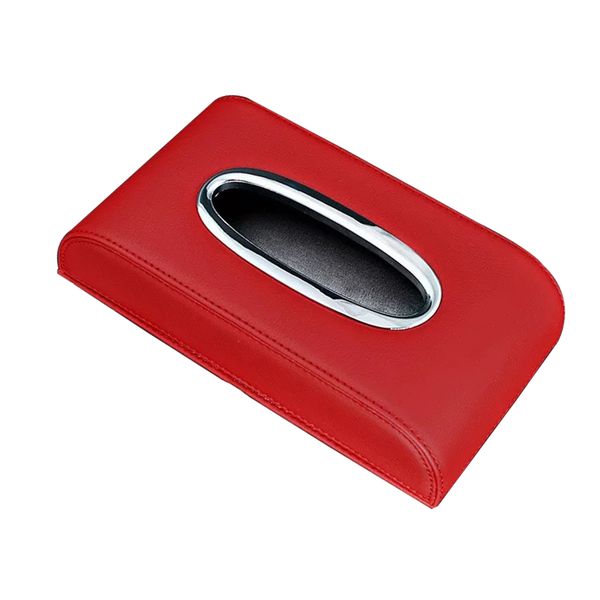

office block type car portable napkin home decorative multi-function artificial leather organizer cover tissue box paper holder