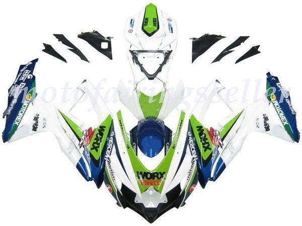 

new abs plastic fairings kit fit for suzuki gsxr600 gsxr750 gsx-r600 r750 k8 2008 2009 2010 injection mold multi-color worx