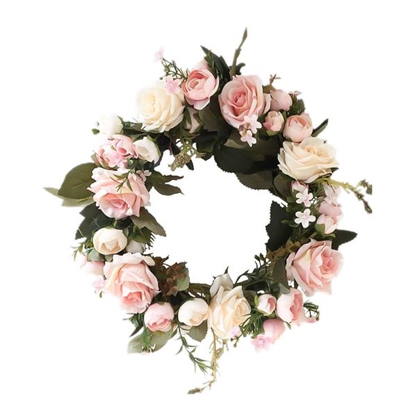

artificial simulation peony floral door wall hanging flower wreath for home wedding party decor other festive party supplies