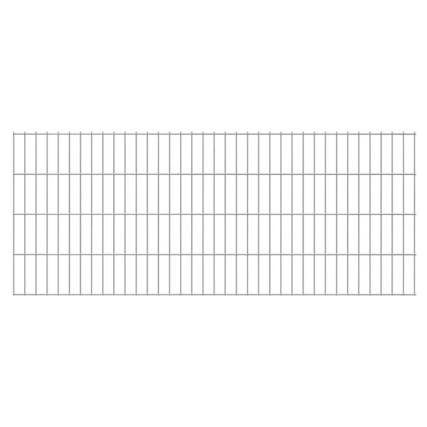 

двойной rod matt забор сад забор 2008x830 мм серебряный сад наборы