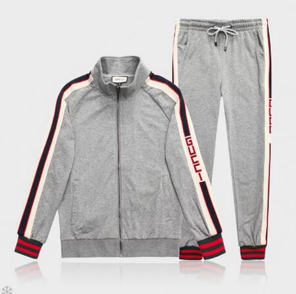 

зимние мужские куртки и брюки мода спортивные костюмы толстовка повседневная мужчины пальто с застежкой-молнией куртка и длинные брюки m-3xl, Black;brown