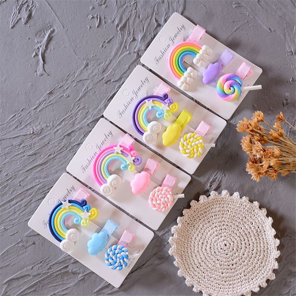

20sets клип cute girl облако lollipop Ѭадђга пилки мђлилм бобби pin воло дл девоек д, Slivery;white