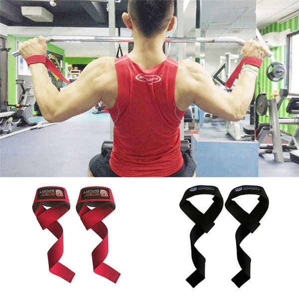 

2pcs weight lifting grip belt gym non-slip grip belt tension wrist weightlifting dumbbell fitness bodybuilding