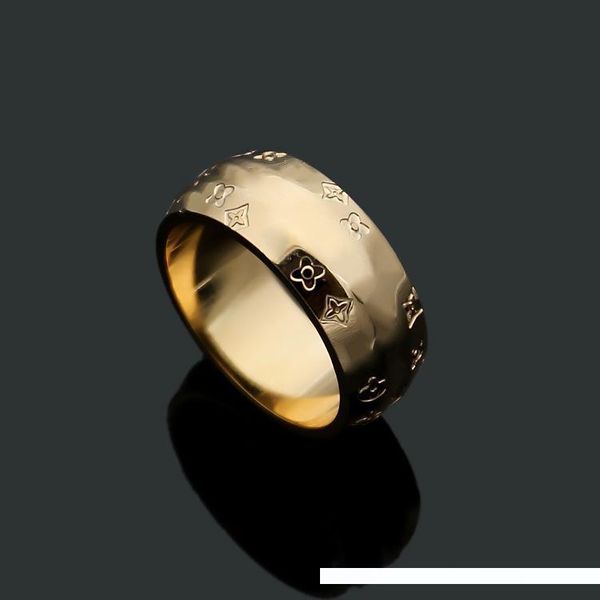 

18k yellow rose white gold plated rings for women men new arrival selling luxury fashion jewelry
