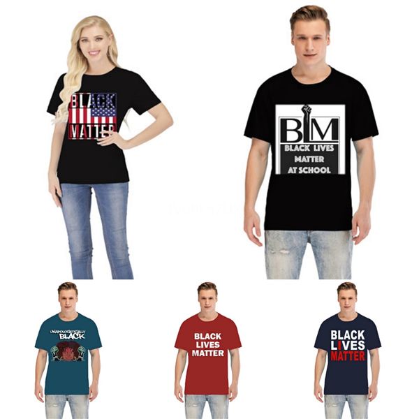 

black lives matterusa fashion brand t shirt summer 20ss logo relief box tee brand print designer t-shirt with short sleeve white colo #4, Gray;blue