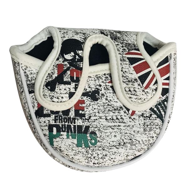 

pu uk flag golf club rescue head cover golf putters headcover