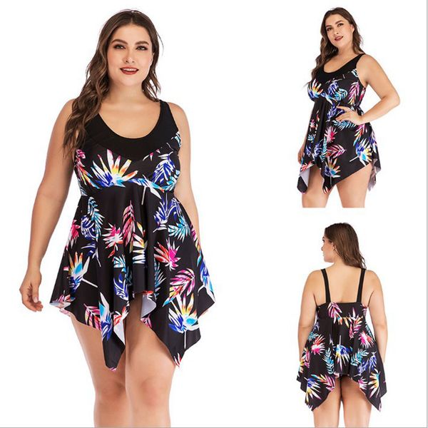 

plus size 5xl swimwear women large size costume swimsuit two piece tankini set big plus female fat swim wear bathing suit, White;black