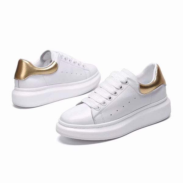 

2019 designer casual shoes for men black white shoes womens fashion party platform shoes athletics flat height increasing leather sneakers