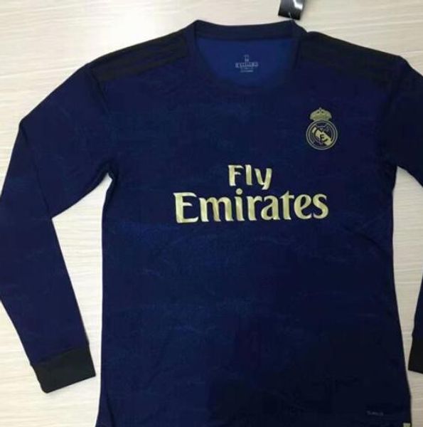 real madrid away jersey long sleeve