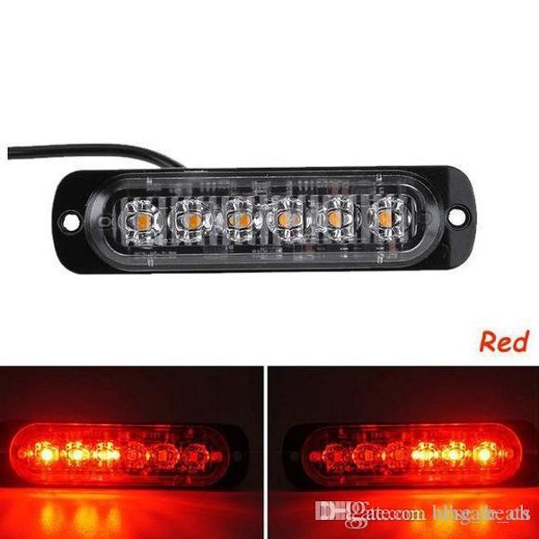 Vehicle Strobe Lights >> 2x Ultra Thin Led Strobe Lights Car Truck Motorcycle 6 Led 18w Amber Flashing Emergency Hazard Warning Lamp Dc12v 24v Led Vehicle Lights Led Vehicle Vehicle Strobe Lights >> 2x Ultra Thin Led Strobe Lights Car Truck Motorcycle 6 Led 18w Amber Flashing Emergency Hazard Warning Lamp Dc12v 24v Led Vehicle Lights Led Vehicle