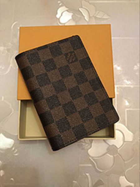 

High quality classic hot sale PU leather passport holder multi-function passport card bag wallet men and women handbags free shipping with b
