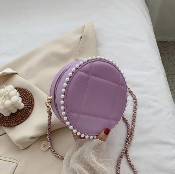 

малого круглой сумка lady мини сумка плеча мода стиль женщина crossbody летняя сумка