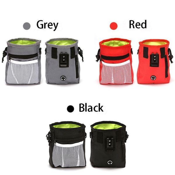 

pet dog cat training food waist pouch bait treat snack bag storage pocket