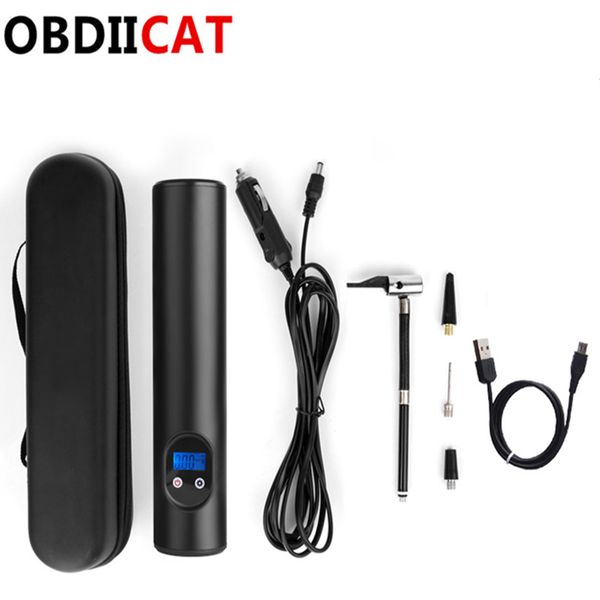 

2019 new arrival wireless inplatable electric air pump for car motorcycle bicycle ball toy compressor digital car tyre pump 12v