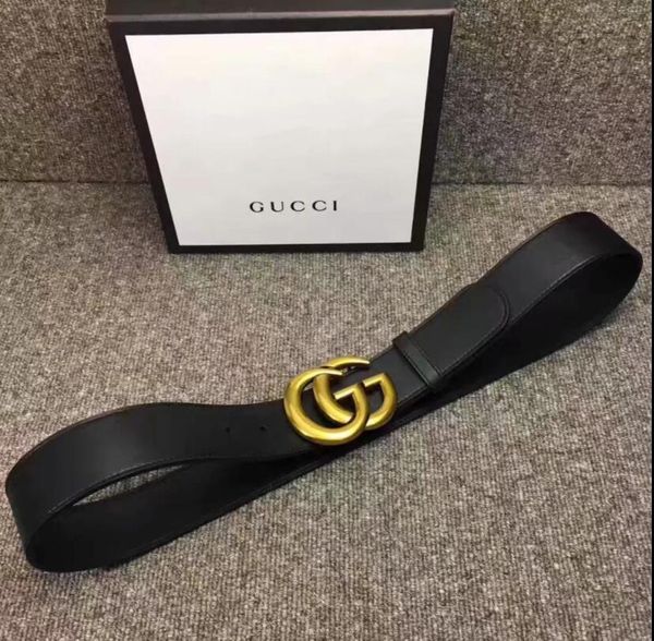 

2247 fashion british style two leather casual belt men real leather smooth belt buckle youth belt one generation hair, Black;brown