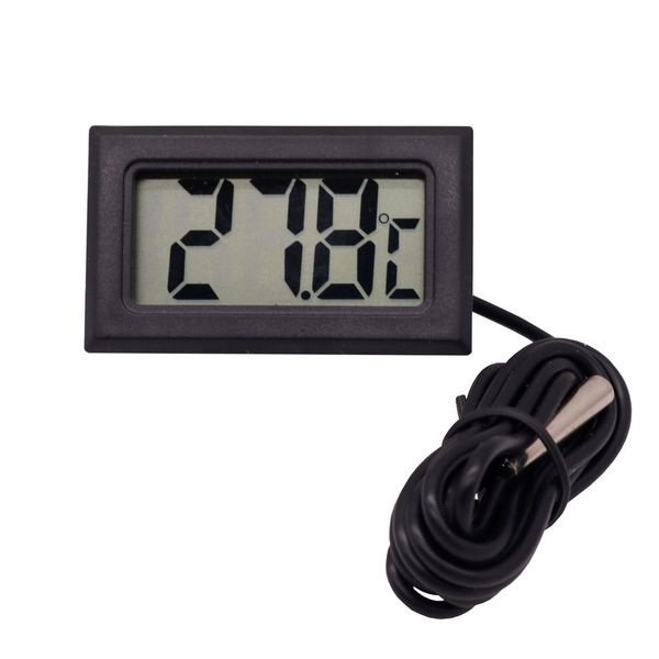 

1 pcs 1.5v electronic digital thermometer minus 50 degrees celsius - 110 degrees celsius pet feeding aquarium home no battery