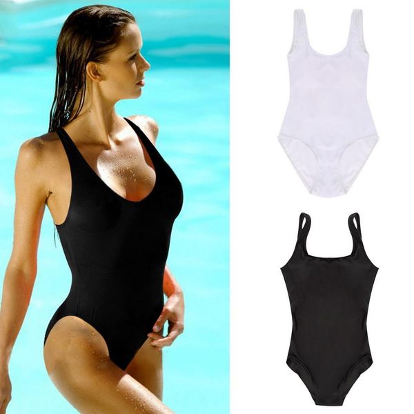 

fashion style monokini swimsuit one piece swimwear fashion bandage bodysuit backless thong bottom bathing suits 2015 new, White;black