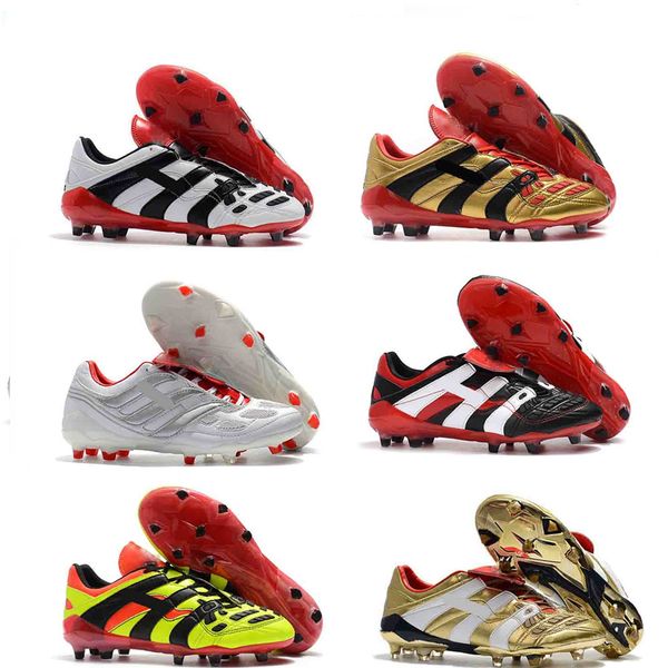 

2020 classics predator precision accelerator electricity fg db david beckham 25th men soccer shoes cleats football boots size 39-45