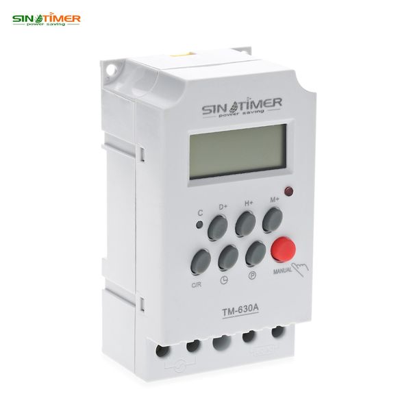 SINOTIMER 12 V DC Entrada LCD Digital Programável Interruptor de Tempo Temporizador de Controle