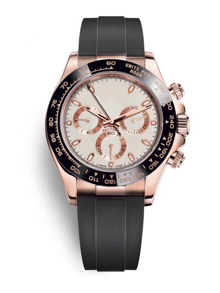 

new luxury mens watches wrist of 904 l steel 40mm wristwatches watch waterproof 100 meters 7750 movement orologio da uomo, Slivery;brown