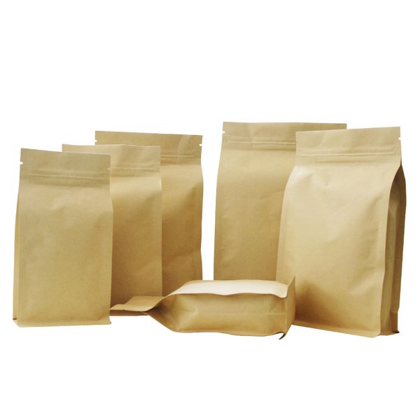 

16x26cm kraft paper bag gift bags candy bags for biscuits snack baking package supplies gift wrap packaging stand up