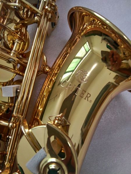 Taiwan Júpiter JAS-700 Instrumento Novo saxofone alto EB Tune Gold Lacque SAX COM CASE BOMETIPO PROFISSIONAL FRETE GRÁTIS