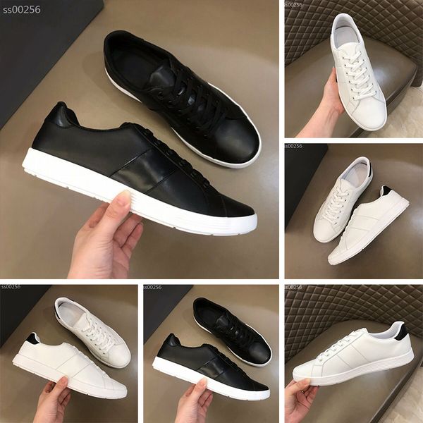 

fashion men casual shoes luxury designer sneakers leather party custom white black casual shoe size 39-45