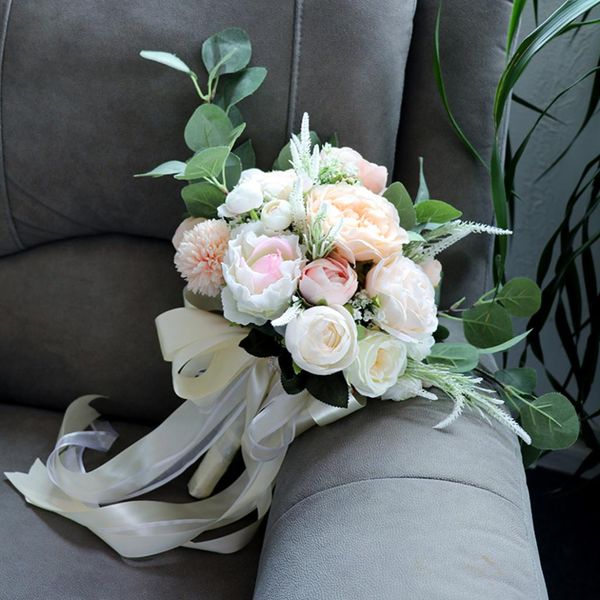 

artificial rose flower wedding bride bouquet wedding bride holding flower