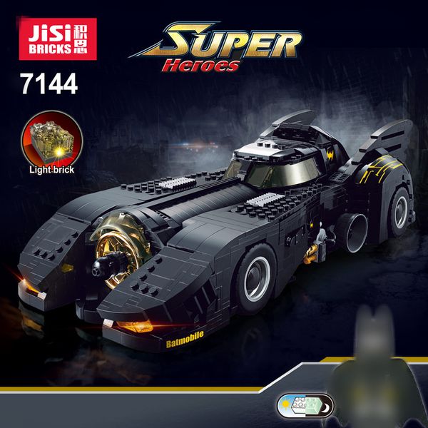 

technic 7144 moc-15506 race car the tumbler batwing joker super heroes cars building blocks bricks kids toys christmas gifts