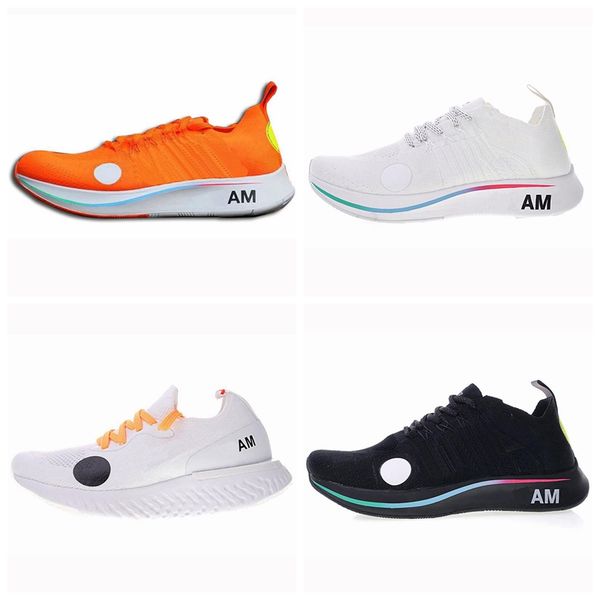 

2018 zoom fly mercurial мужские и женские кроссовки черно-оранжевые кроссовки us5-11air zoom shoes fly white x