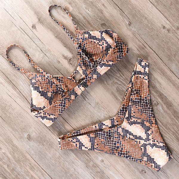 

swimwear women designer bikini new leopard print bikini 2019 swimsuit bathing suit push up brazilian biquini maillot de bain, White;black