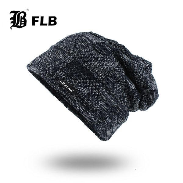 

flb] winter knitted hats scarves men winter cap beanie thick neck warm bonnet skullies beanies for men women knitted hat f18085