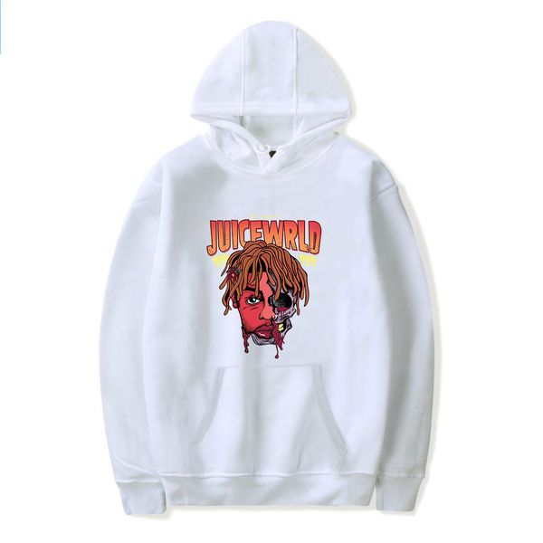 

designer 2020 new arrival men's hoodies fashion juice wrld women's sweatshirts pullover couple hooded autumn clothing eu size xxs, Black