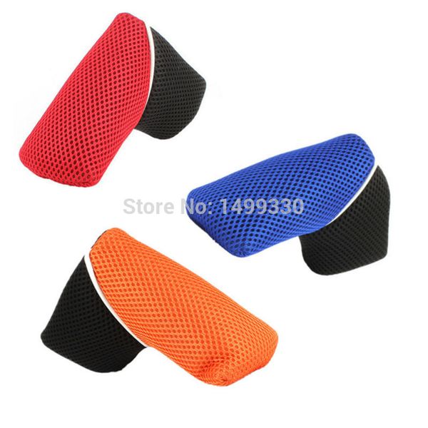 

mesh golf head cover blade putter cover with closure ultra lightweight golf headcover 3 color you choose
