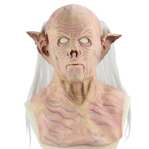 

stage performance props halloween bar party supplies waterproof environment-friendly scary latex alien pharaoh mask