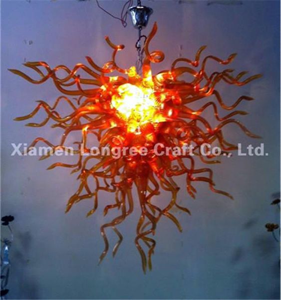 

amber glass pendant lamps l decor blown glass hanging art chandelier for sale