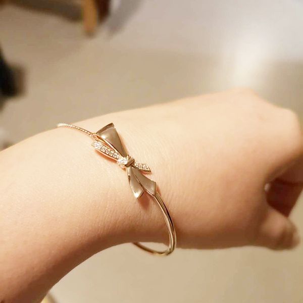 

wholesale-bracelet for pandora 925 sterling silver plated rose gold set cz diamond with original box jewelry ladies bracelet, Golden;silver