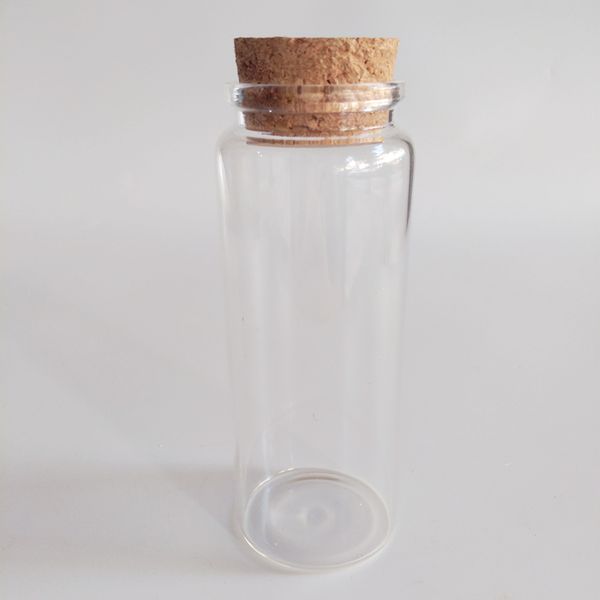 150ml Large Decorative Glass Bottle Clear Big Wishing Bottle