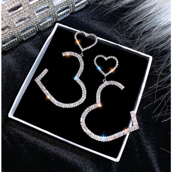 

rscvonm korean 1 pair women's gold silver colour super long chain drop earrings dangle tassel earrings for party jewelry