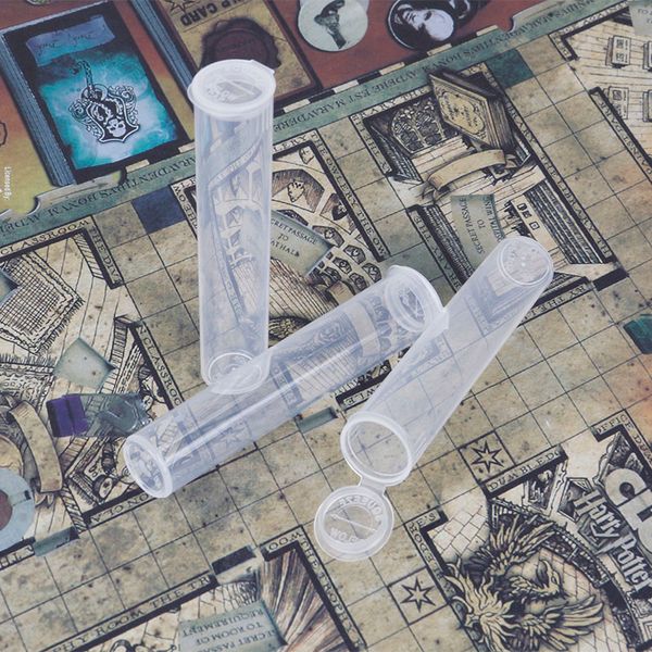 

Flip Top Cap Пластиковые трубы Vape Упаковка для 510 густого масла Картриджи для сборки или переупаковки PC Container Retail