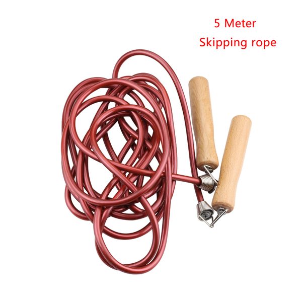 

5m grop skip rope children skipping crossfit women fitness equipment easy carrier family exercise jumping rope